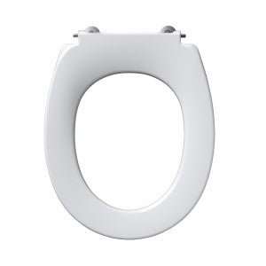 Ideal Standard Contour 21 White Small Toilet Seat No Cover - S405701 - TAP 'N' SHOWER