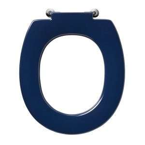 Ideal Standard Contour 21 Dark Blue Toilet Seat No Cover - S405936 - TAP 'N' SHOWER