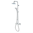 Ideal Standard Freedom Exposed Thermostatic Shower - Chrome - A6290AA - TAP 'N' SHOWER