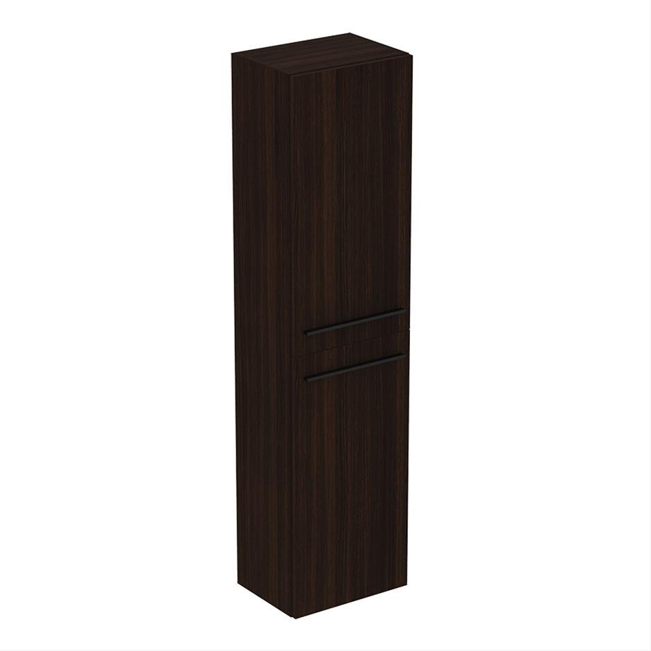 Ideal Standard I.life A 2 Doors Tall Column Unit - Coffee Oak - T5260NW - TAP 'N' SHOWER
