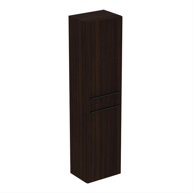 Ideal Standard I.life A 2 Doors Tall Column Unit - Coffee Oak - T5260NW - TAP 'N' SHOWER