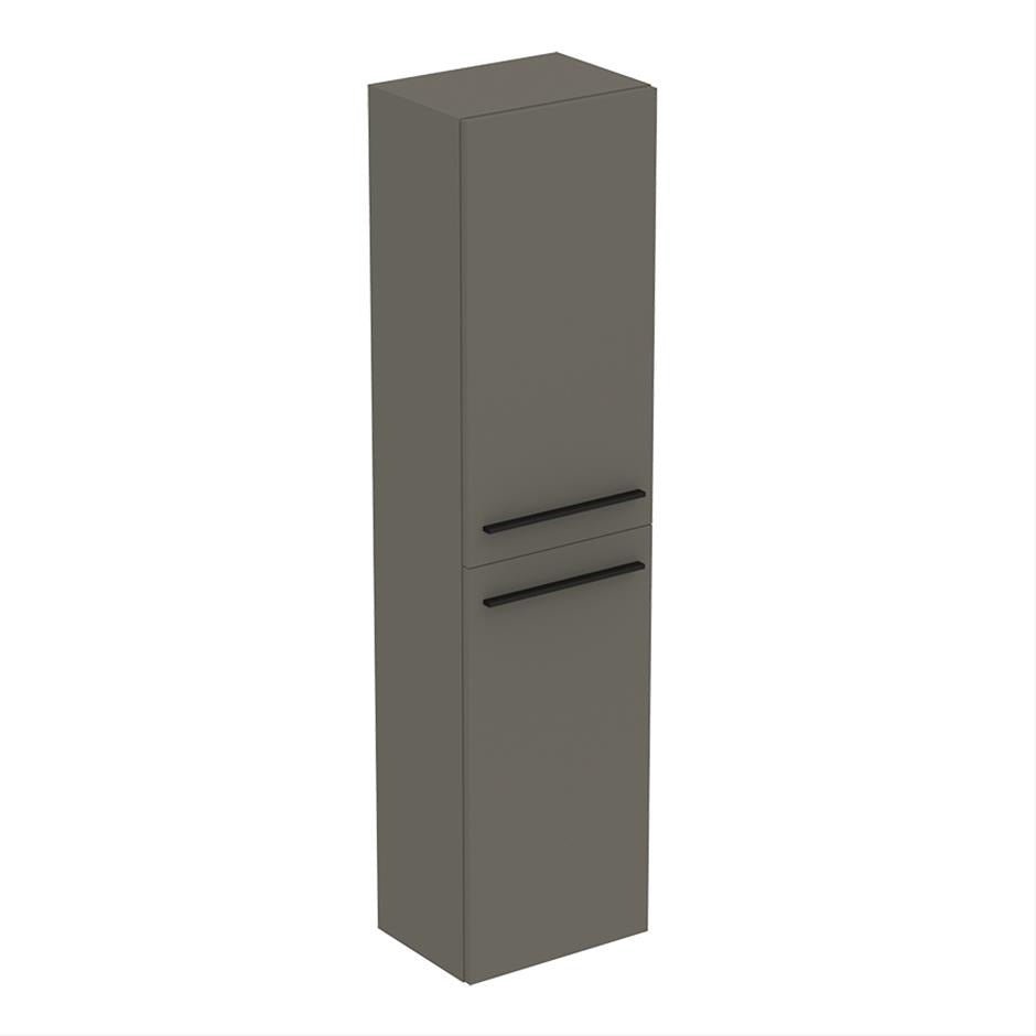 Ideal Standard I.life A 2 Doors Tall Column Unit - Matt Quartz Grey - T5260NG - TAP 'N' SHOWER