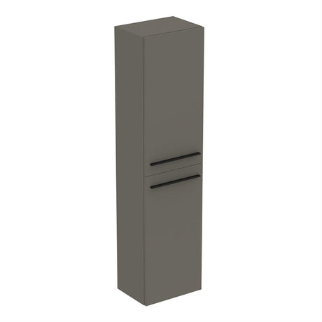 Ideal Standard I.life A 2 Doors Tall Column Unit - Matt Quartz Grey - T5260NG - TAP 'N' SHOWER