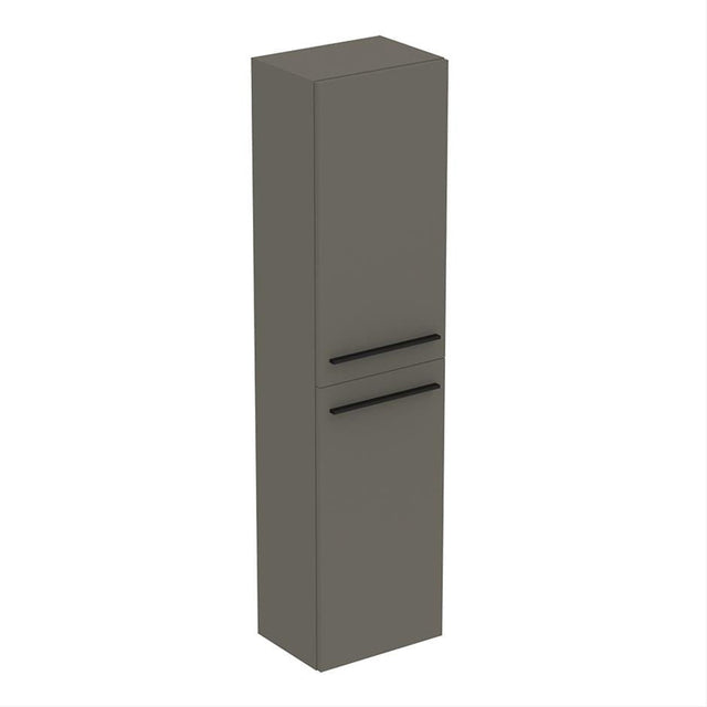 Ideal Standard I.life A 2 Doors Tall Column Unit - Matt Quartz Grey - T5260NG - TAP 'N' SHOWER