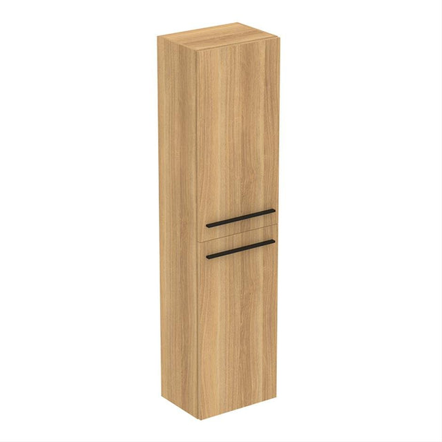 Ideal Standard I.life A 2 Doors Tall Column Unit - Natural Oak - T5260NX - TAP 'N' SHOWER