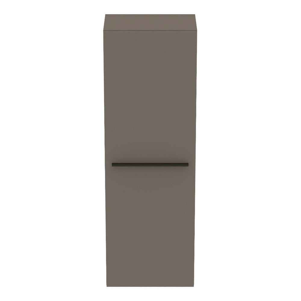 Ideal Standard I.life A Half Column Unit 1 Door 40cm - Matt Quartz Grey - T5261NG - TAP 'N' SHOWER