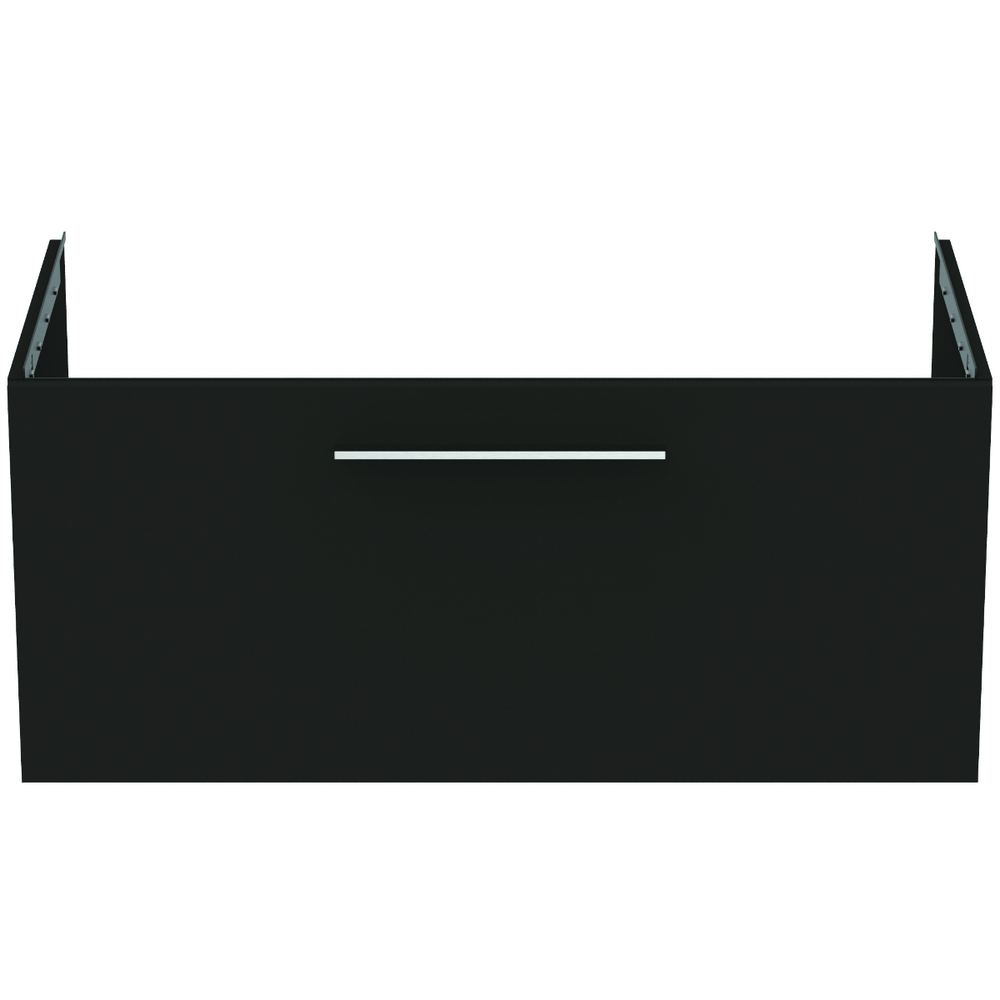 Ideal Standard i.Life B 1 Drawer Vanity Unit 1000mm - Matt Carbon Grey - T5275NV - TAP 'N' SHOWER