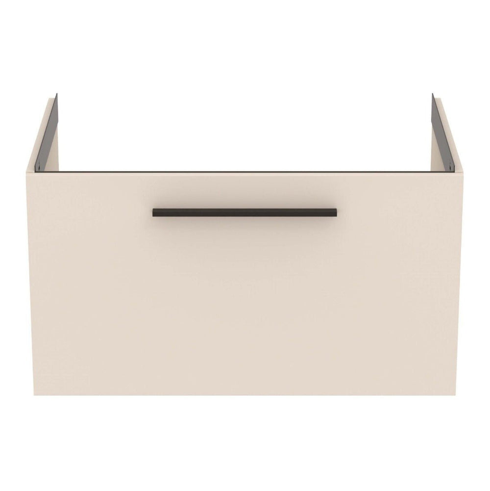 Ideal Standard i.Life B 1 Drawer Vanity Unit 800mm - Matt Sand Beige - T5271NF - TAP 'N' SHOWER