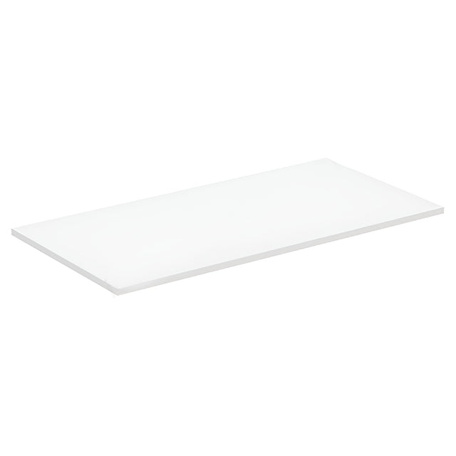 Ideal Standard I.life B 100cm Worktop For Vessel Installation - Matt White - T5283DU - TAP 'N' SHOWER