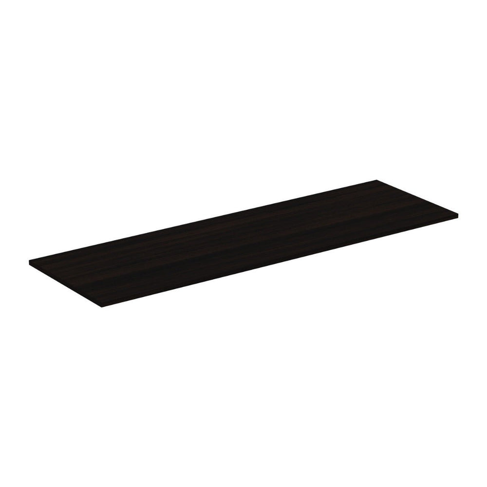 Ideal Standard i.life B 160cm Worktop for Vessel installation - Coffee Oak - T5285NW - TAP 'N' SHOWER