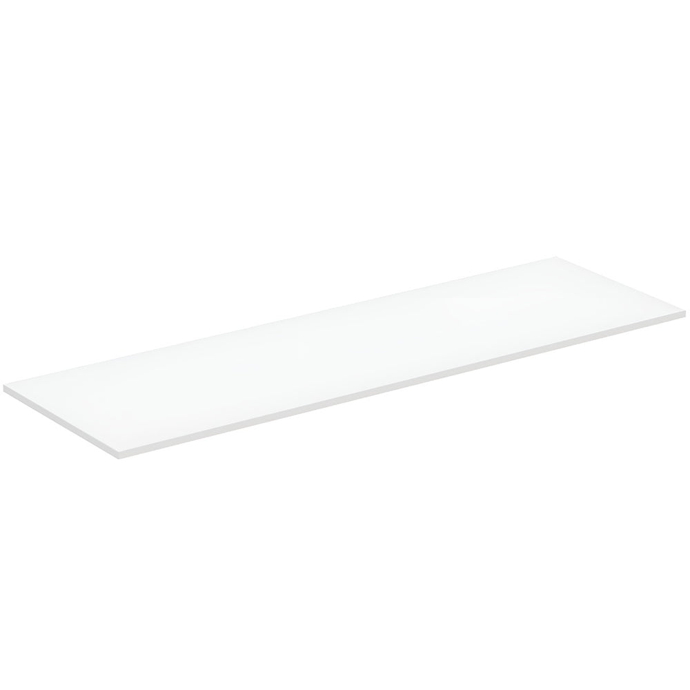 Ideal Standard i.life B 160cm worktop for vessel installation - Matt white - T5285DU - TAP 'N' SHOWER