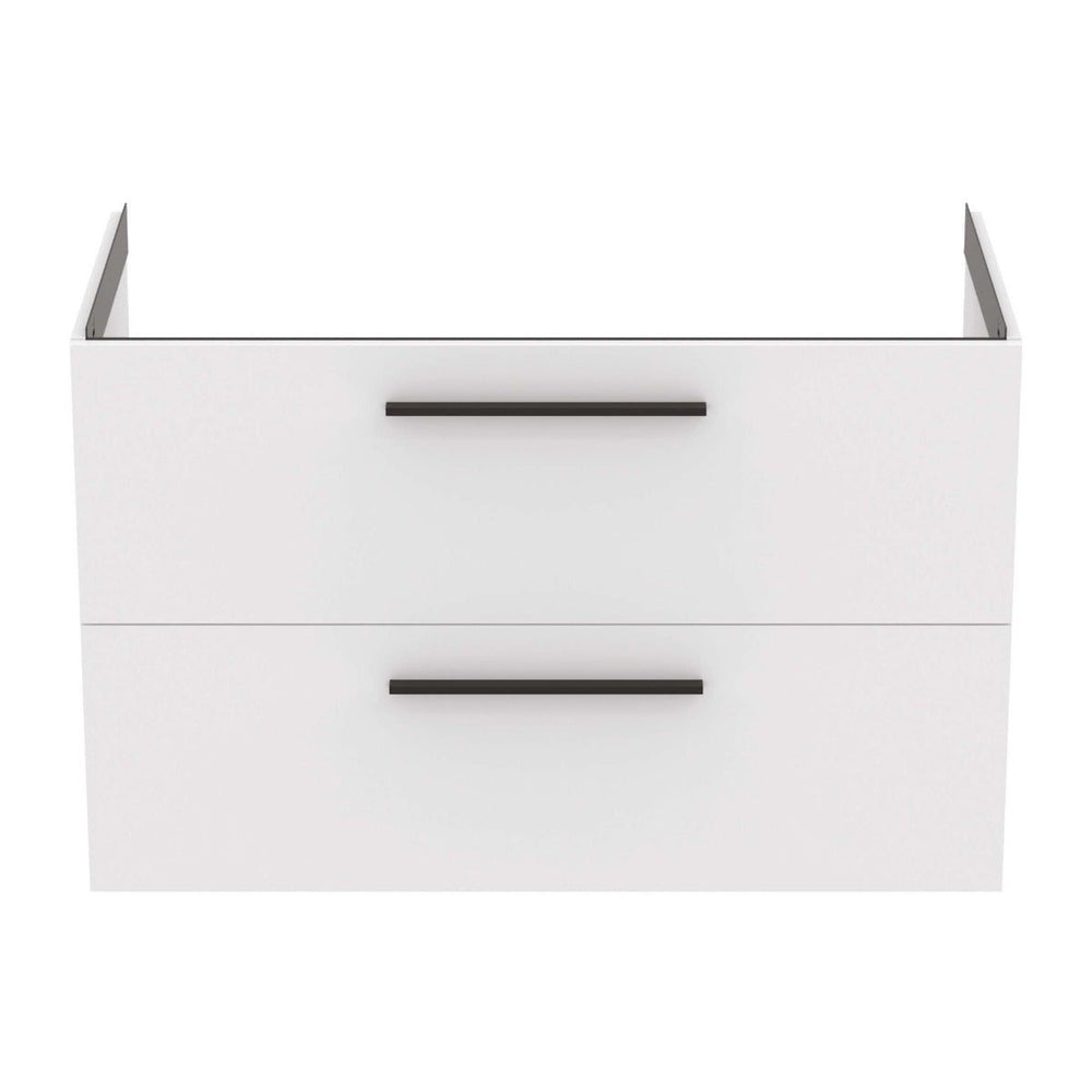 Ideal Standard i.Life B 2 Drawer Vanity Unit 1000mm - Matt White - T5276DU - TAP 'N' SHOWER