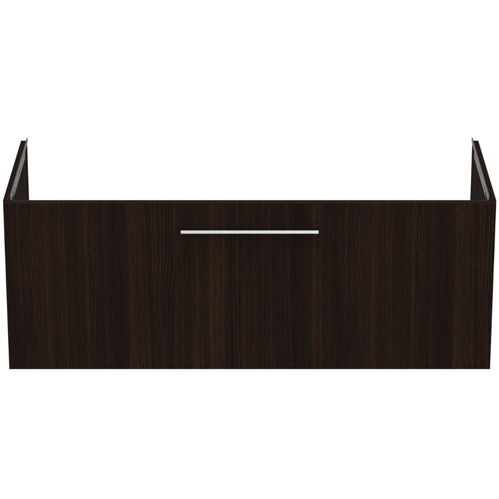 Ideal Standard i.life B Vanity Unit with 1 Drawer 1200mm - Coffee Oak - T5515NW - TAP 'N' SHOWER