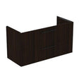 Ideal Standard i.life B Vanity Unit with 2 Horizontal Drawers 1200mm - Coffee Oak - T5514NW - TAP 'N' SHOWER
