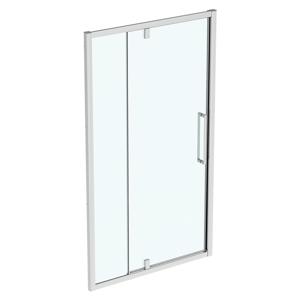 Ideal Standard i.life Pivot Door with IdealClean Clear Glass 1200mm - Bright Silver - T4965EO - TAP 'N' SHOWER