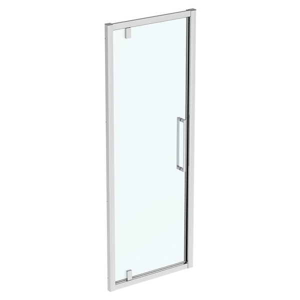 Ideal Standard i.life Pivot Door with IdealClean Clear Glass 800mm - Bright Silver - T4909EO - TAP 'N' SHOWER