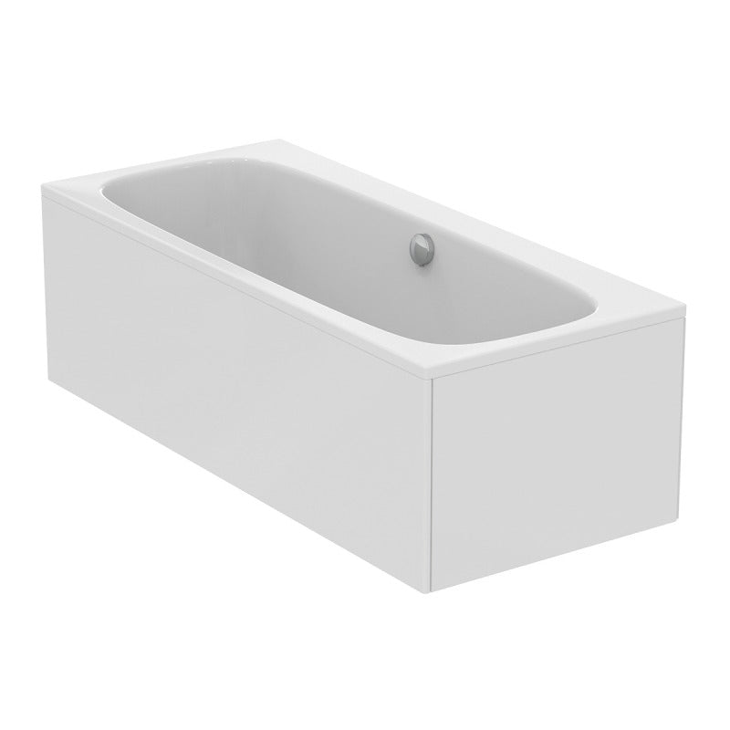 Ideal Standard i.Life Rectangular 0 Tap Hole Idealform Plus Double Ended Bath 1700mm x 750mm - White - T531401 - TAP 'N' SHOWER