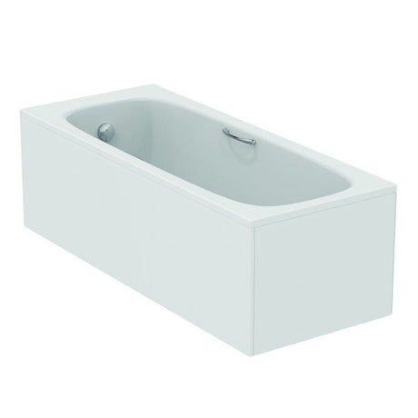Ideal Standard i.Life Rectangular 0 Tap Hole Water Saving Bath with Grips 1700mm x 700mm - White - T478201 - TAP 'N' SHOWER