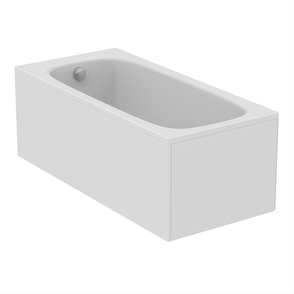 Ideal Standard i.life Rectangular Idealform Bath 150cm x 70cm - White - T477001 - TAP 'N' SHOWER