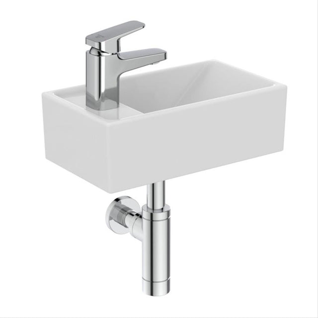 Ideal Standard i.Life S Cloakroom Basin 370mm - White - E211301 - TAP 'N' SHOWER
