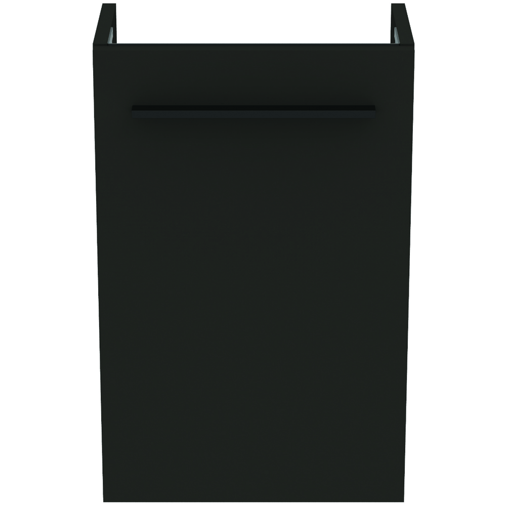 Ideal Standard I.life S T5302nh Guest Washbasin Unit With 1 Door 350mm - Carbon Grey Matt - T5302NV - TAP 'N' SHOWER