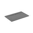 Ideal Standard i.life Ultra Flat 1600mm x 1000mm Shower Tray - Concrete Grey - T5232FS - TAP 'N' SHOWER