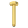 Ideal Standard Idealrain Ceiling Arm 150mm - Brushed Gold - B9446A2 - TAP 'N' SHOWER