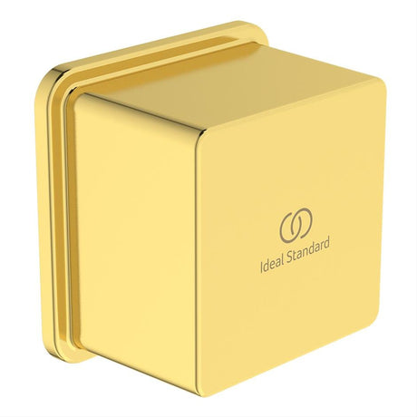 Ideal Standard Idealrain Square Wall Elbow - Brushed Gold - BC772A2 - TAP 'N' SHOWER