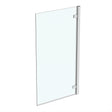 Ideal Standard IS i.life Hinged Bath Screen - Bright Silver - T4884EO - TAP 'N' SHOWER