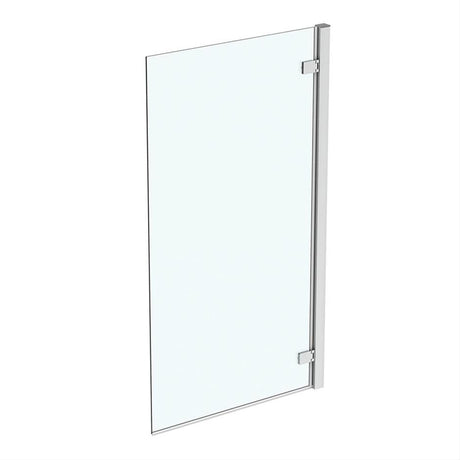 Ideal Standard IS i.life Hinged Bath Screen - Bright Silver - T4884EO - TAP 'N' SHOWER