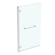 Ideal Standard IS i.life Hinged Bath Screen - Bright Silver - T4889EO - TAP 'N' SHOWER