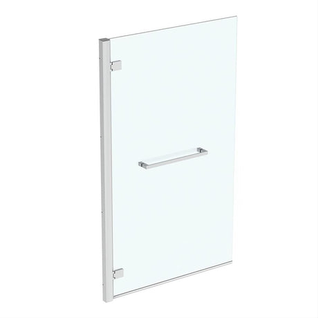 Ideal Standard IS i.life Hinged Bath Screen - Bright Silver - T4889EO - TAP 'N' SHOWER