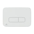 Ideal Standard Oleas M3 mechanical dual flushplate - Brushed Chrome - R0123JG - TAP 'N' SHOWER