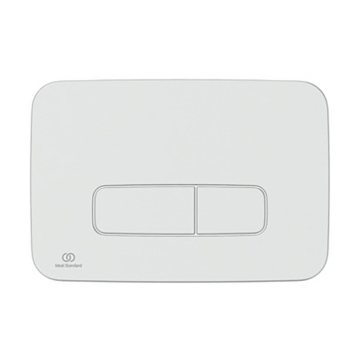 Ideal Standard Oleas M3 mechanical dual flushplate - Brushed Chrome - R0123JG - TAP 'N' SHOWER