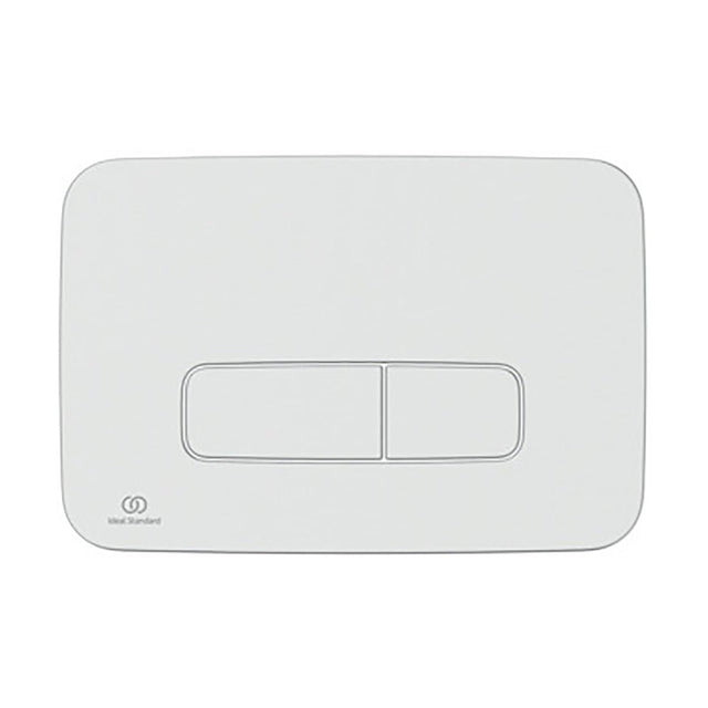 Ideal Standard Oleas M3 mechanical dual flushplate - Brushed Chrome - R0123JG - TAP 'N' SHOWER