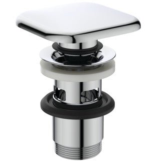 Ideal Standard Retail Strada Luxury Basin Clicker Waste Slotted - Gloss White - T3629AA - TAP 'N' SHOWER
