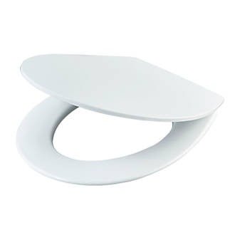 Ideal Standard Sandringham 21 Standard Close White Toilet Seat and Cover - E131601 - TAP 'N' SHOWER