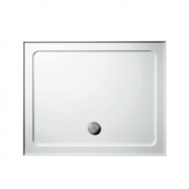 Ideal Standard Simplicity Low Profile Rectangle Shower Tray 4UPS 1000mm x 800mm - White - L507401 - TAP 'N' SHOWER