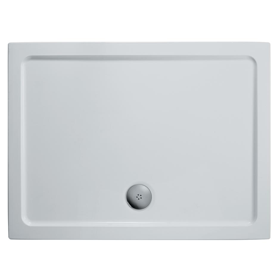 Ideal Standard Simplicity Low Profile Rectangular Flat Top Shower Tray - White - L509501 - TAP 'N' SHOWER