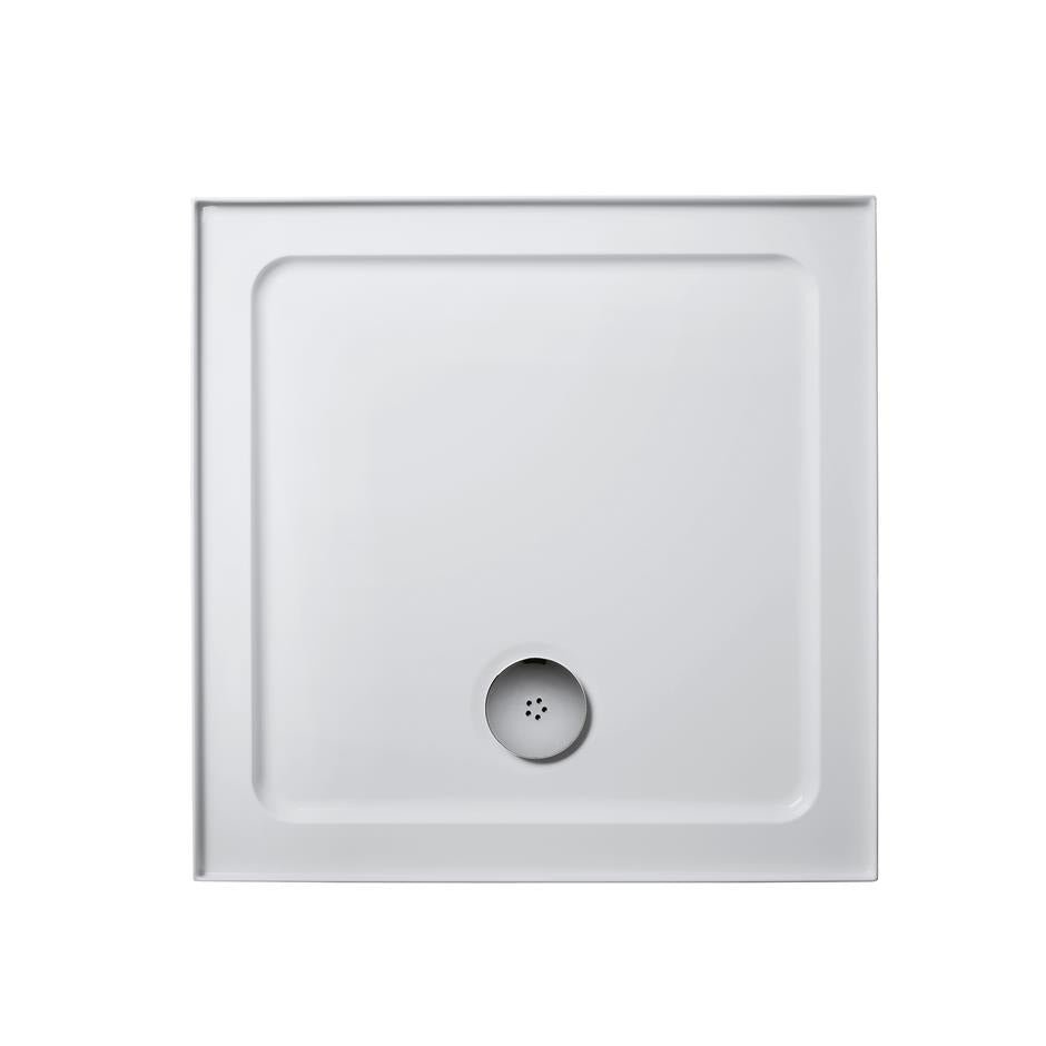 Ideal Standard Simplicity Low Profile Square Upstand Shower Tray - White - L511501 - TAP 'N' SHOWER