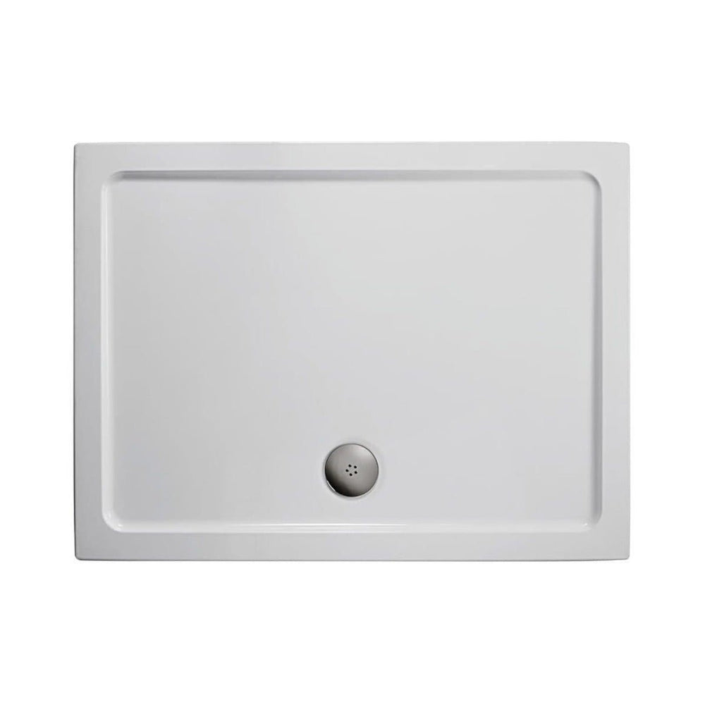 Ideal Standard SIMPLICITY Rectangular Low Profile Shower Tray + Waste Flat Top 1200x760mm White - L509301 - TAP 'N' SHOWER