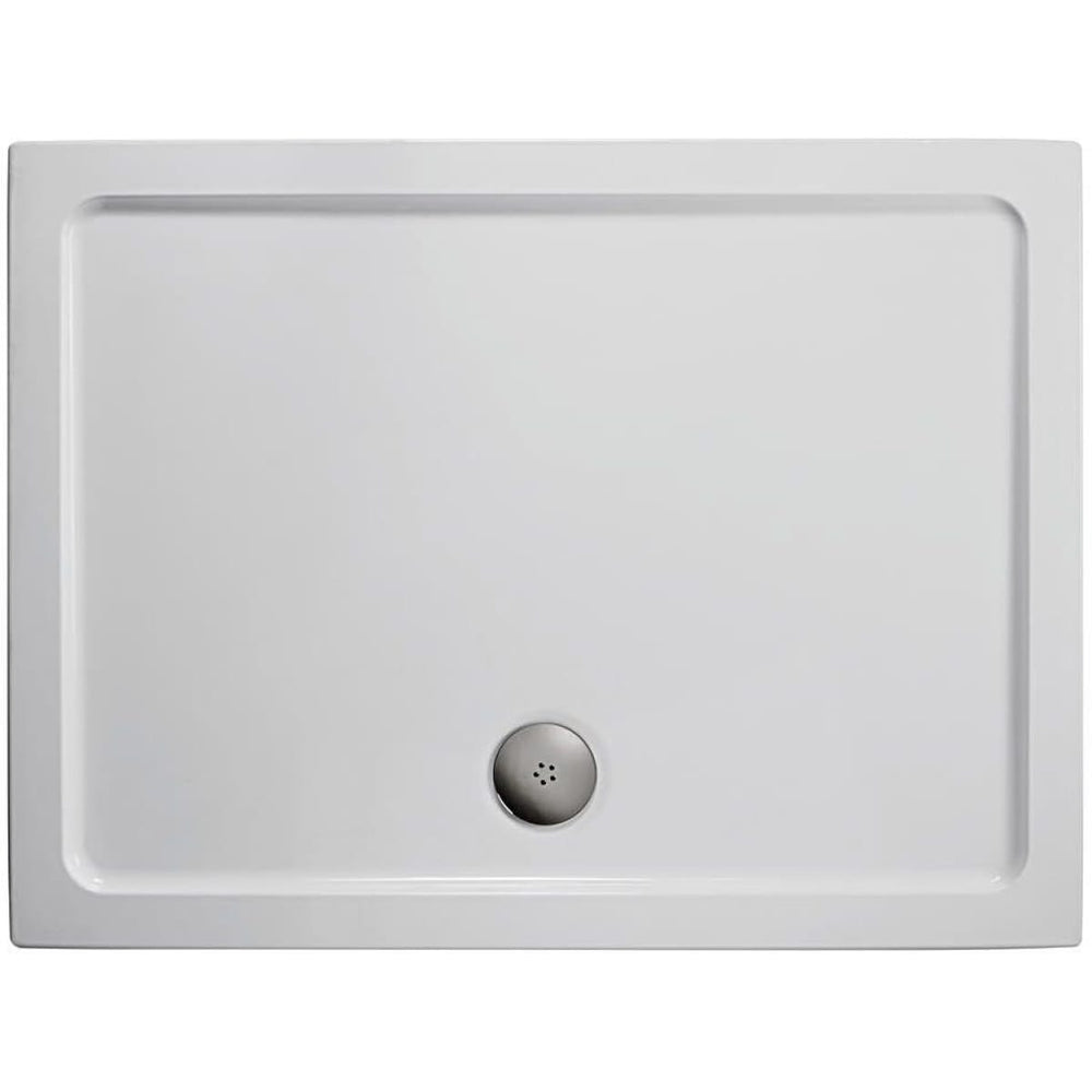 Ideal Standard SIMPLICITY Rectangular Low Profile Shower Tray + Waste Flat Top 1700x750mm White - L509901 - TAP 'N' SHOWER