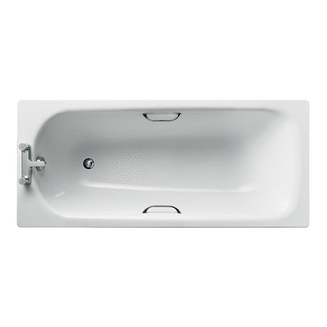 Ideal Standard Simplicity Steel bath 160cm x 70cm - White - E818601 - TAP 'N' SHOWER