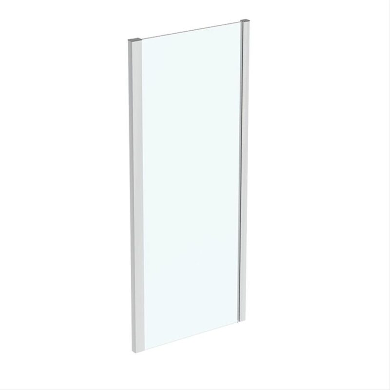 Ideal Standard I.life Side Panel W/ Idealclean Clear Glass 900mm - Bright Silver Finish - T4916EO - TAP 'N' SHOWER