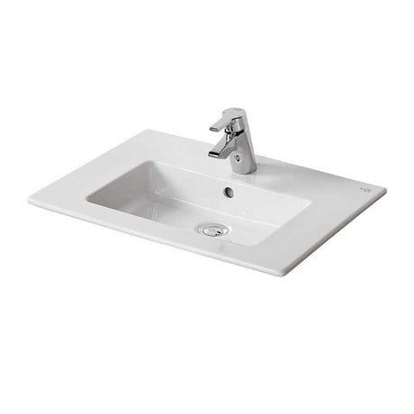 Ideal Standard Tempo 1 Tap Hole 610mm Wide Vanity Washbasin - E066801