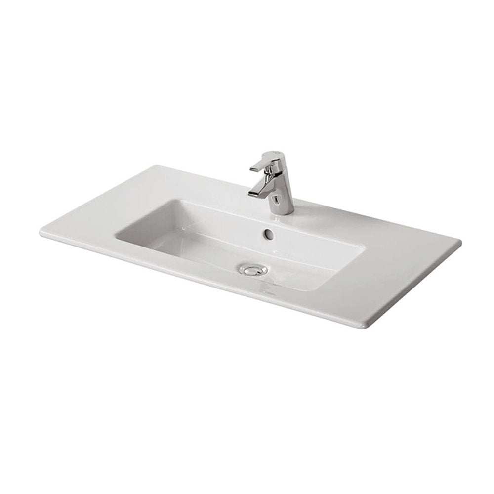 Ideal Standard Tempo 810mm Wide 1 Tap Hole Vanity Washbasin - E066901