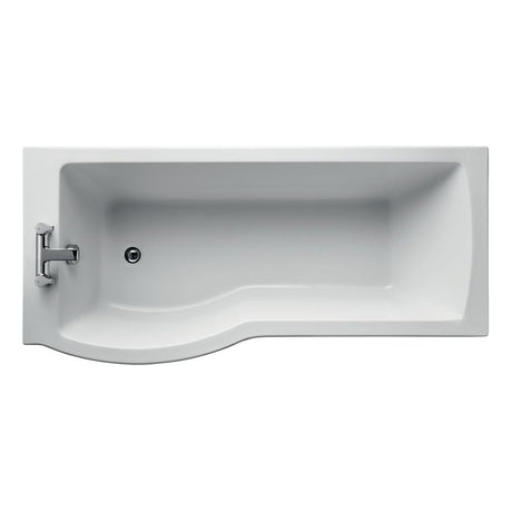 Ideal Standard Tempo Arc Shower Bath Idealform Plus 170cm x 80cm - White - E257601 - TAP 'N' SHOWER