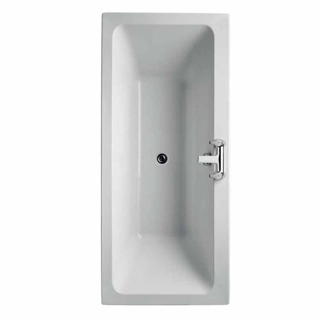 Ideal Standard Tempo Cube Idealform Plus+ Double Ended Bath 1800x800mm - White - E259201 - TAP 'N' SHOWER