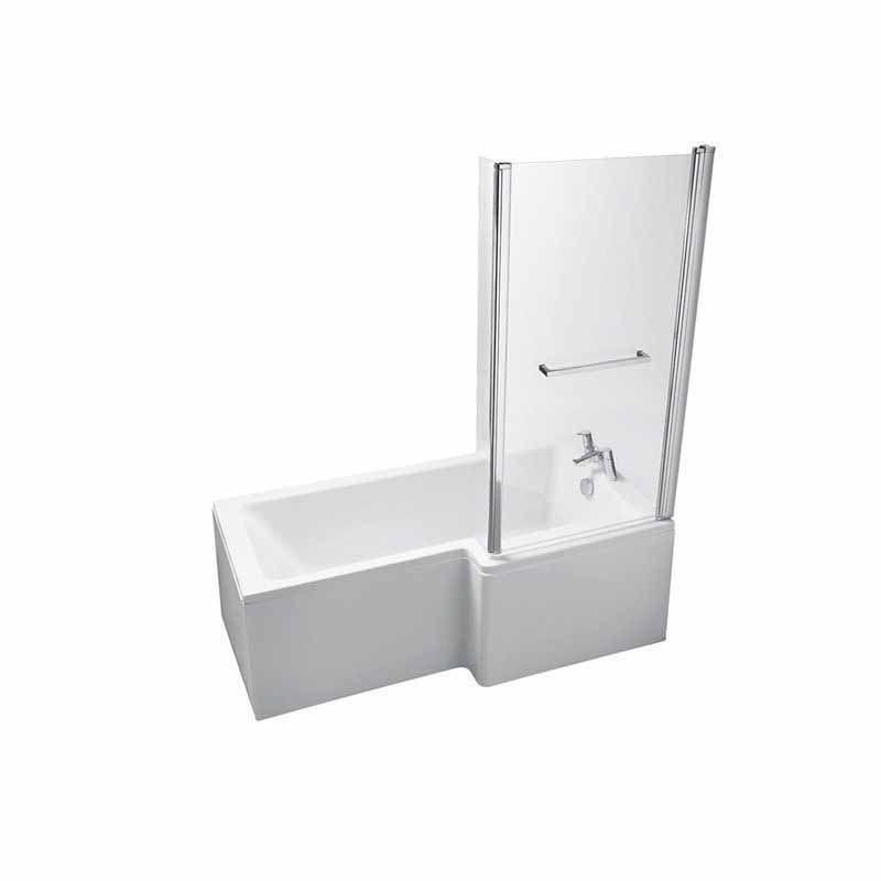 Ideal Standard Tempo Cube Idealform Plus+ Right Hand Shower Bath 1700x700mm - White - E259901 - TAP 'N' SHOWER