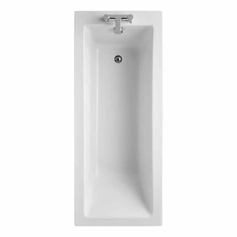 Ideal Standard Tempo Cube Idealform Rectangular Single Ended Bath 1700x700mm - White - E258601 - TAP 'N' SHOWER